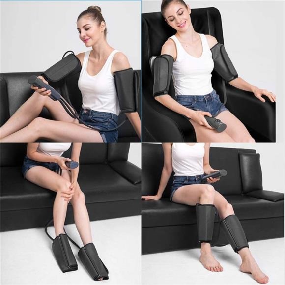 Leg Massager for Circulation Air Compression Calf Massager with 2 Modes - Picture 2 of 6